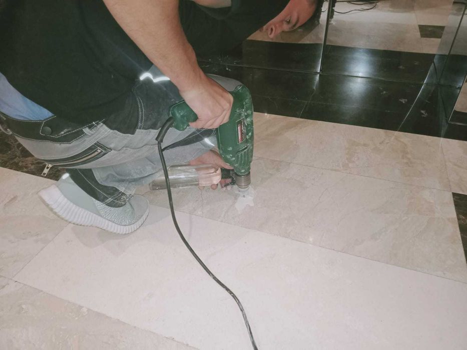 Реставрация, полировка мрамора