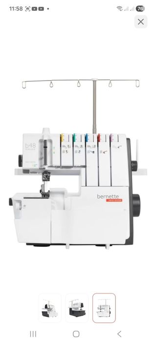 Оверлок  Коверлок Bernina Bernette B48