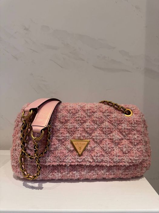 Твидовая сумка Guess
