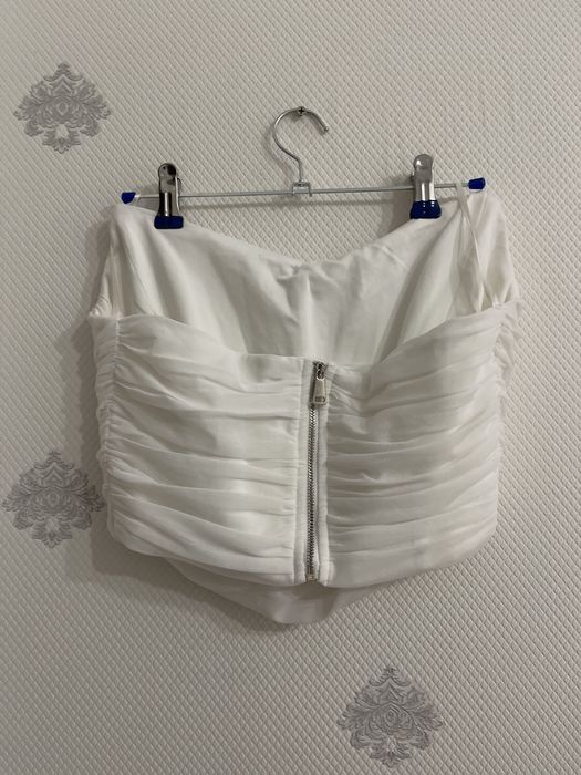 Корсет белый размер L