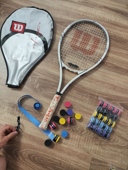 Set 3 benzi rachetă tenis , Benzi pentru reparație mâner racheta tenis