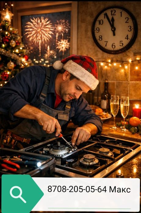 подключение ремонт газовых плит замена крана замена жиклеров не дорого