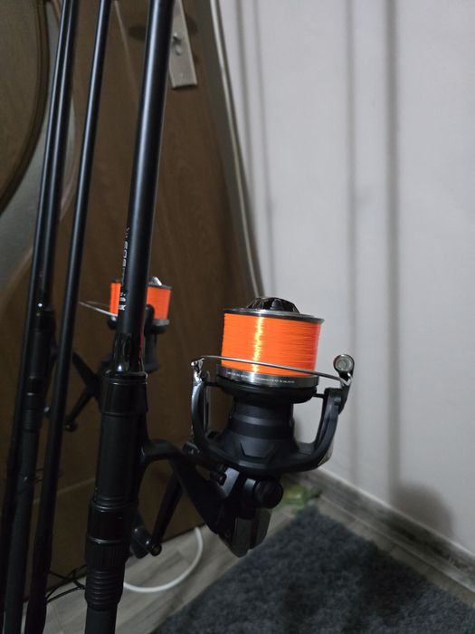 Lansete Fox /Mulinete Shimano Beastmaster 14000XC/Husă lansete
