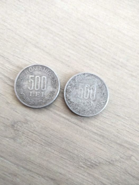 Monede vechi de 500 lei in bani vechi