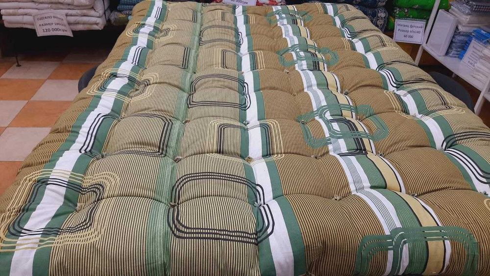 матрас ватный односпальный 90*190 / Бир кишилик пахтали тушак 90*190