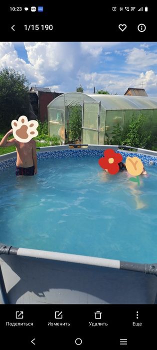 Продам каркасный бассейн