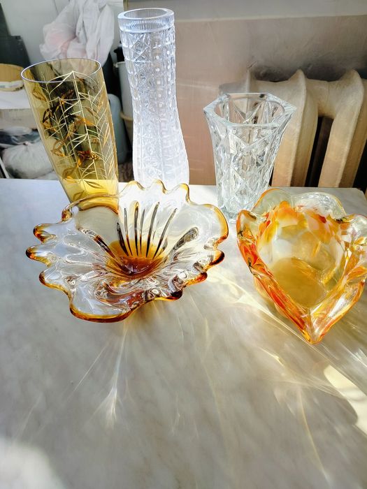 Продам вазы конфетницы чайники СССР