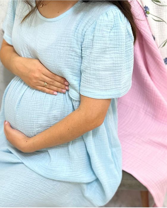 Платье для беременных муслин