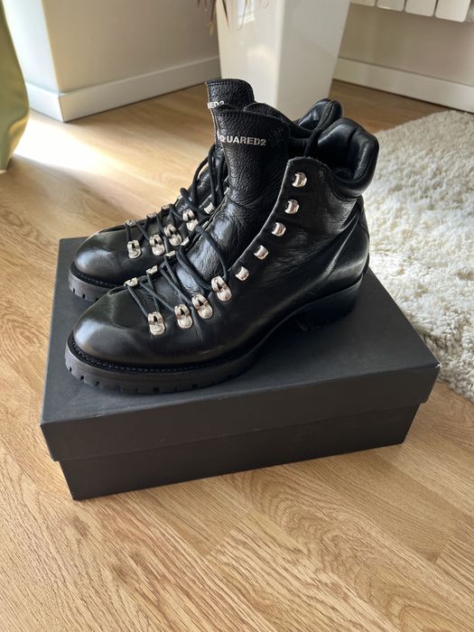 Ghete dsquared piele