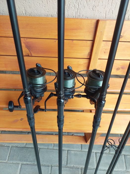 set crap , 3x shimano aerlex/ hakuyo xm1400,3x avid exodus/ sonik dominator x rs 3.60m  3,25