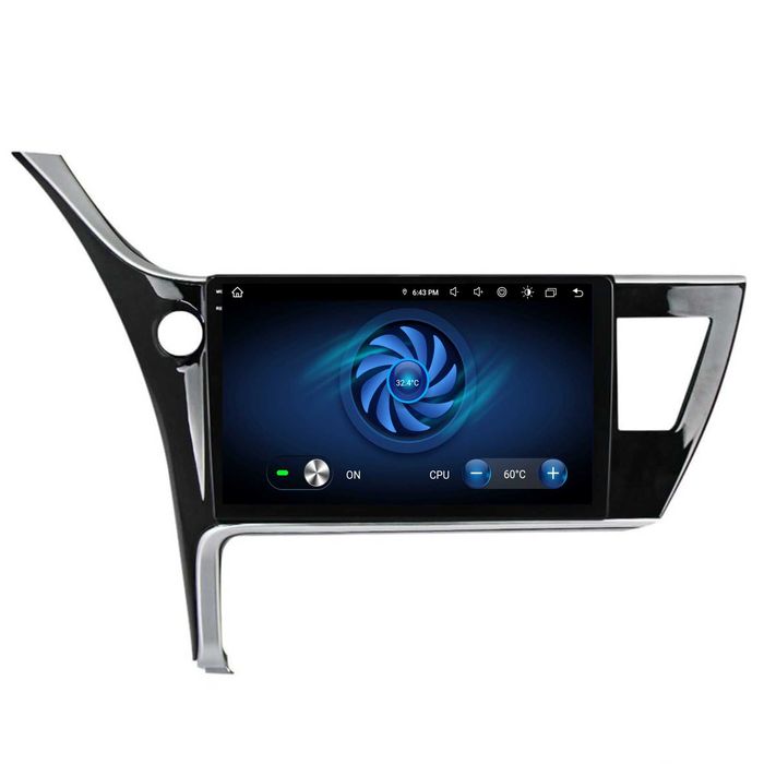 Navigatie Dedicata Toyota Corolla, Auris (2017-2020), 10Inch, Carplay