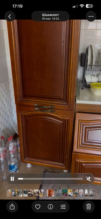 Продам каркас от кухонного гарнитура, 4-5 м. Столешница
