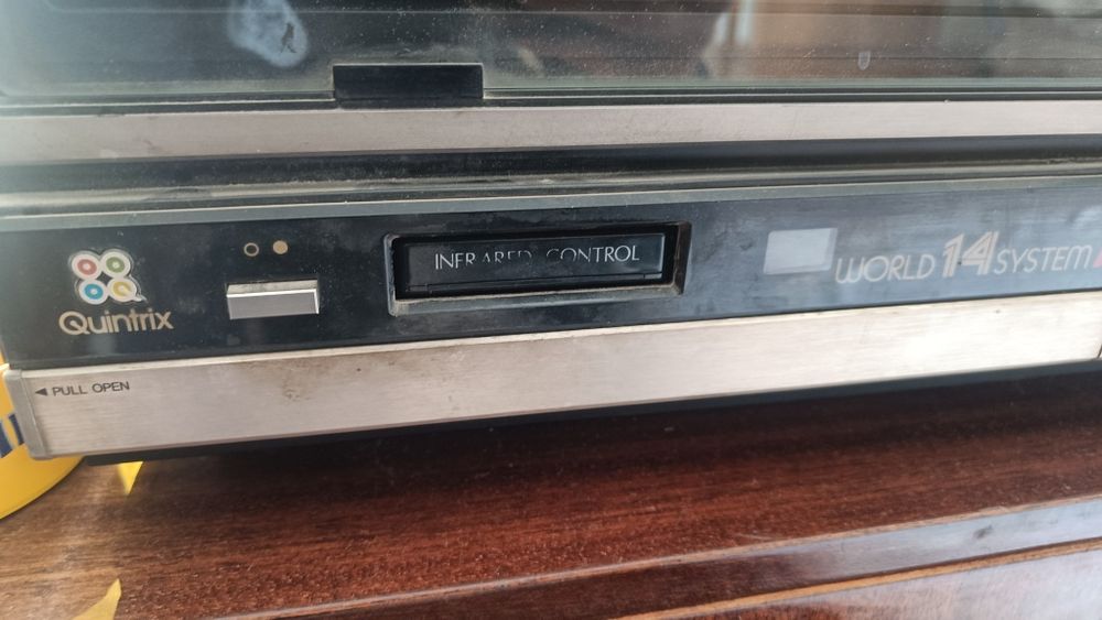 Ретро National TC-Al2600 Quintrix World 14 system винтидж телевизор тв