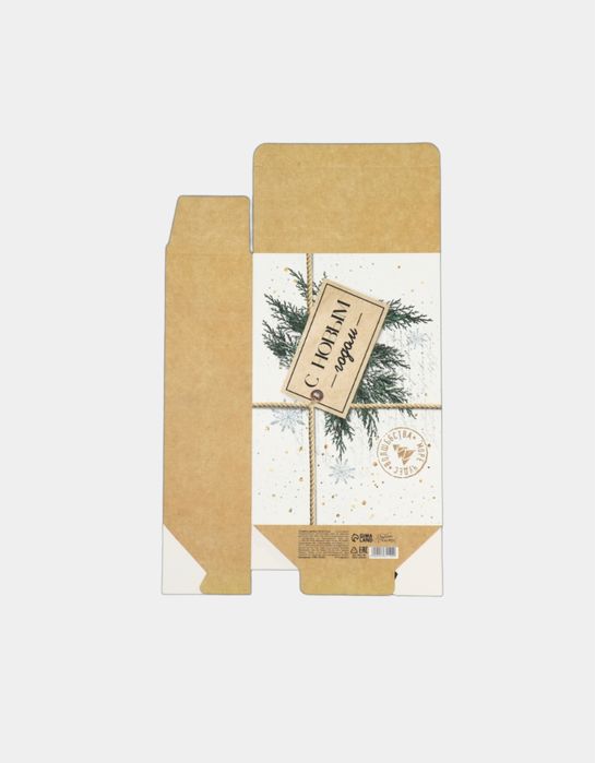 Новогодняя подарочная коробка