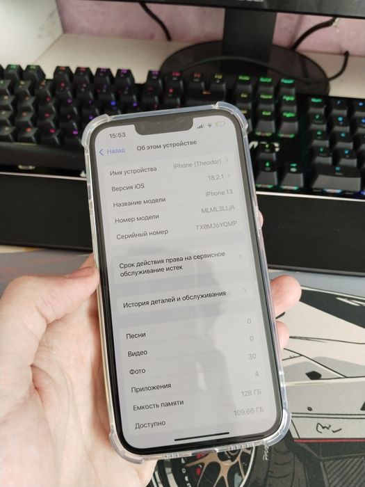iPhone 13 128gb тёмно-синий