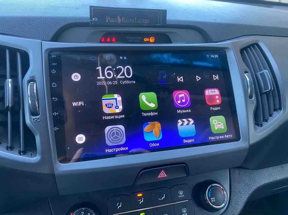 Navigatie Android KIA Sportage Waze YouTube GPS USB