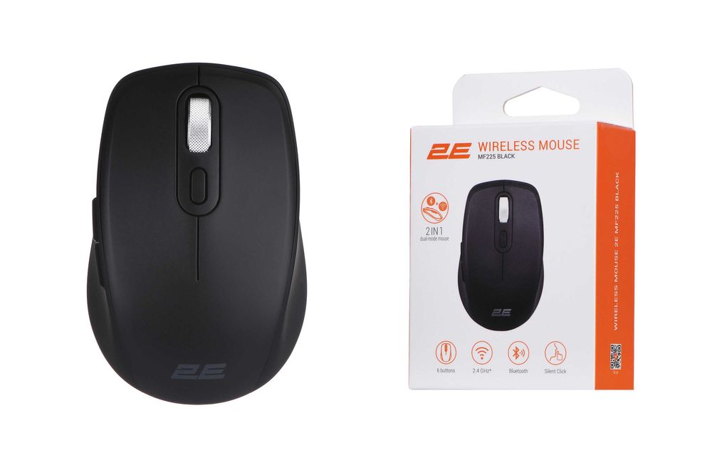 } Mouse 2E MF225 Silent WL BT Black