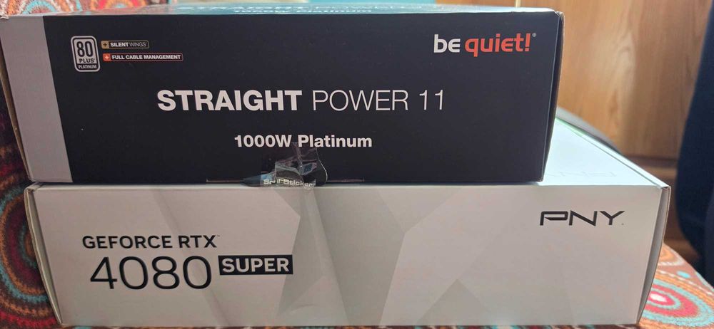 Combo PNY RTX 4080 Super + PSU be quiet! 1000W Platinum