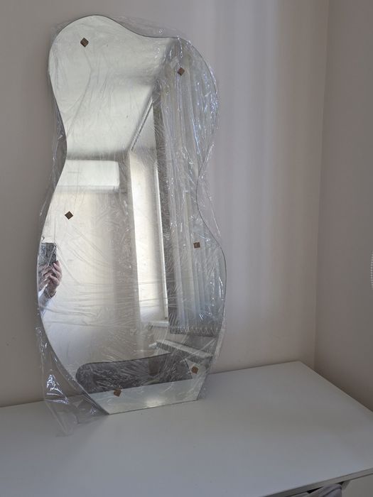 Асиметрично огледало с нагревател и подсветка