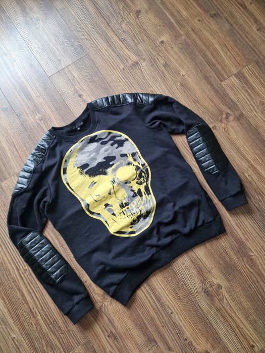 Страхотна  мъжка  блуза суитчър PHILIP PLEIN размер L / XL