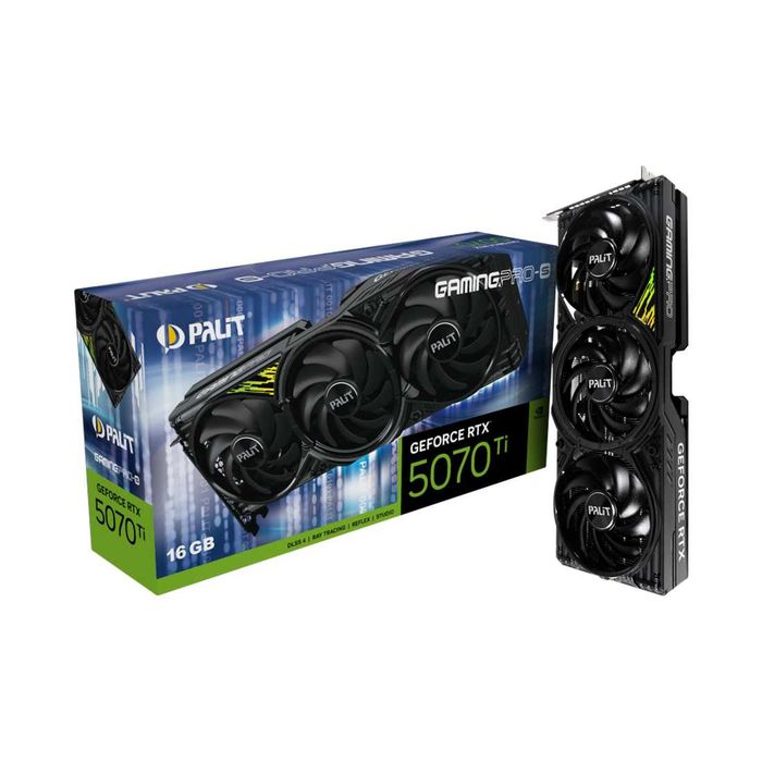 Видеокарта PALIT RTX5070Ti GamingPro-S 16GB