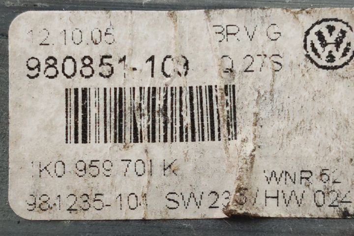 Motoras macara geam  fata stanga 1K0959701K/1K0959793G Volkswagen VW