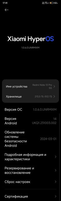 Xiaomi Redmi 13 pro 5G