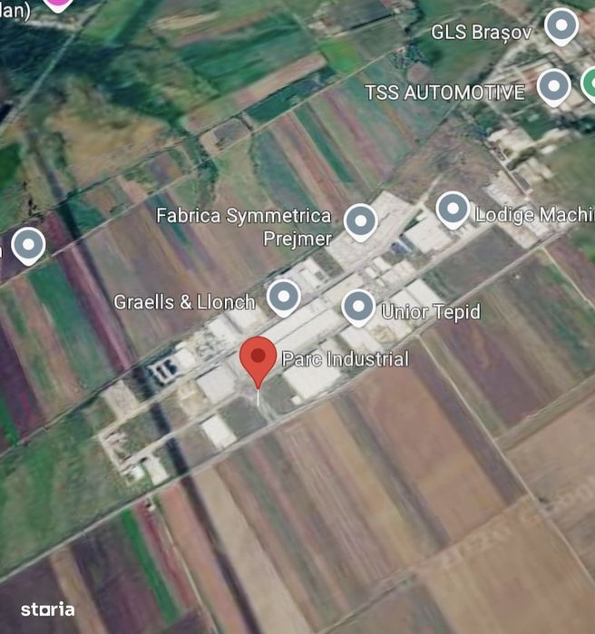 Vânzare trei terenuri Parc Industrial Prejmer