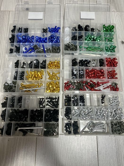 Kit Complet Suruburi Carene Moto Honda Suzuki Kawasaki Yamaha A035