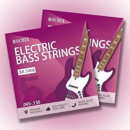 Нови Професионални бас струни 5-струнен сет, богат тон и хармоници