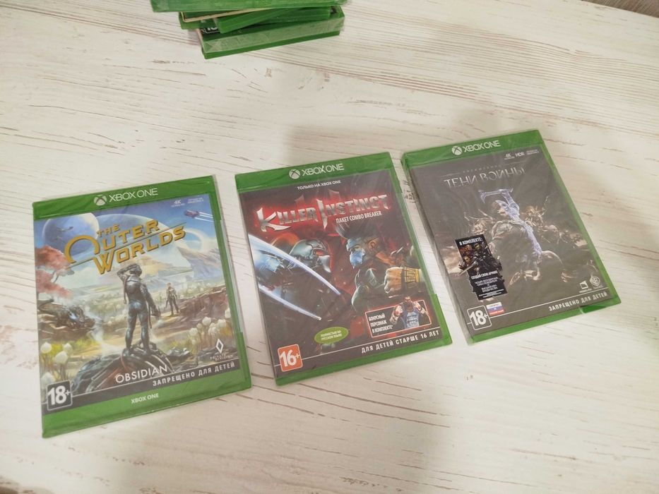 Xbox Series X игры Xbox ONE диски