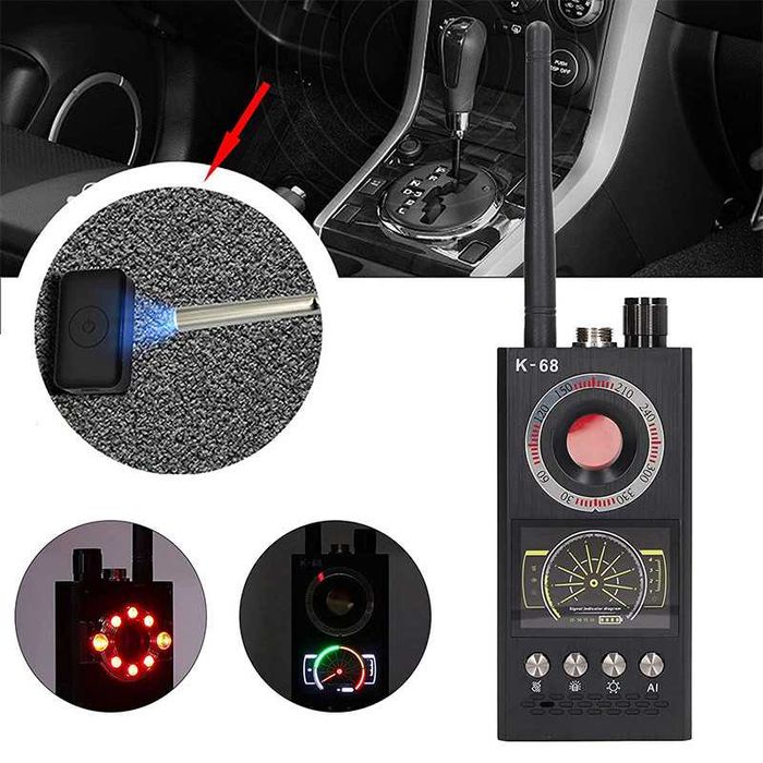 Професионален Детектор за Скрити Камери и Шпионски Устройства