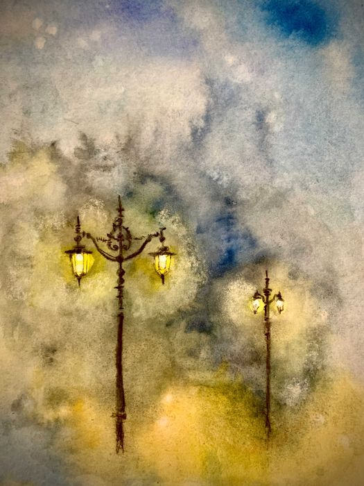 Акварели, малки размери, оригинали, уникати