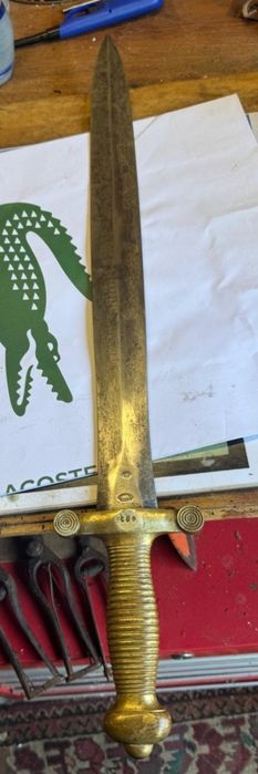 Sabie veche scurta de infanterie, model 1831