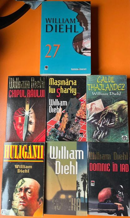 Carti de John Grisham si William Diehl