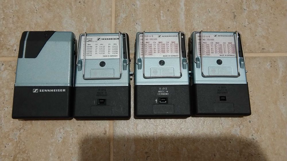 SENNHEISER MIKROPORT 2013 emitator+receptor - Lavaliere