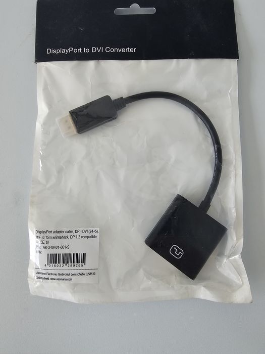 Cablu ASSMANN Displayport/DVI-I