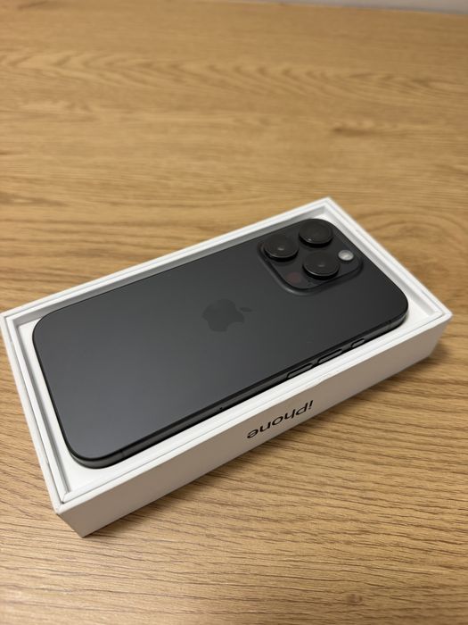 iPhone 15 Pro 128GB Black Titanium