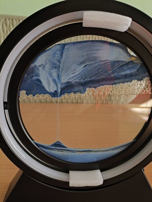 Арт лампа дерокация с движещ пясък