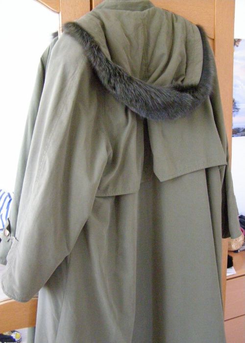 дамско зимно палто Alexanda с подплата или шлифер и шапка