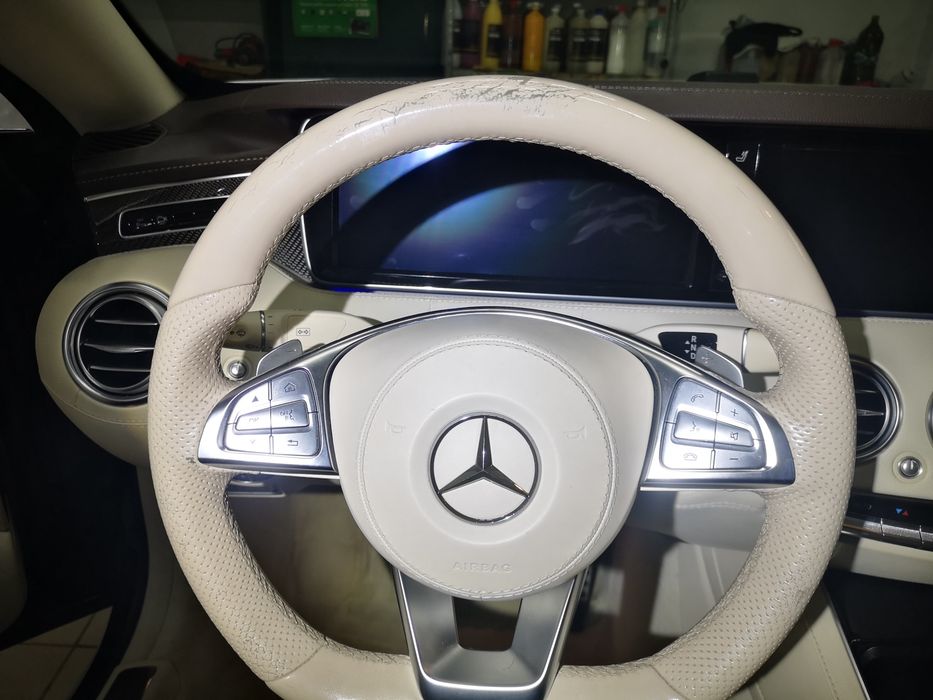Vopsea Volane Crem Mercedes S Class,E Class,Cls Bmw GRI Vindem Vopsea