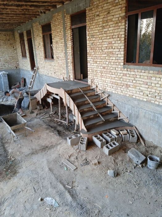 Бетон Зина куйиш хизмати. Beton zina quyish hizmati