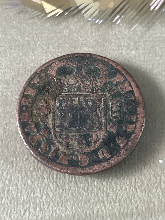 Испанска монета от 1718 година