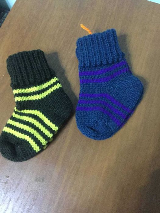 Носки вязаные детские от 0 до 15 лет