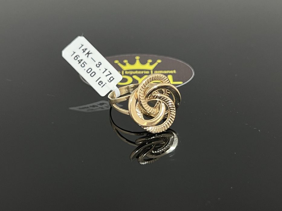 Bijuteria Royal CB : Inel dama aur 14K 585  3,17 grame
