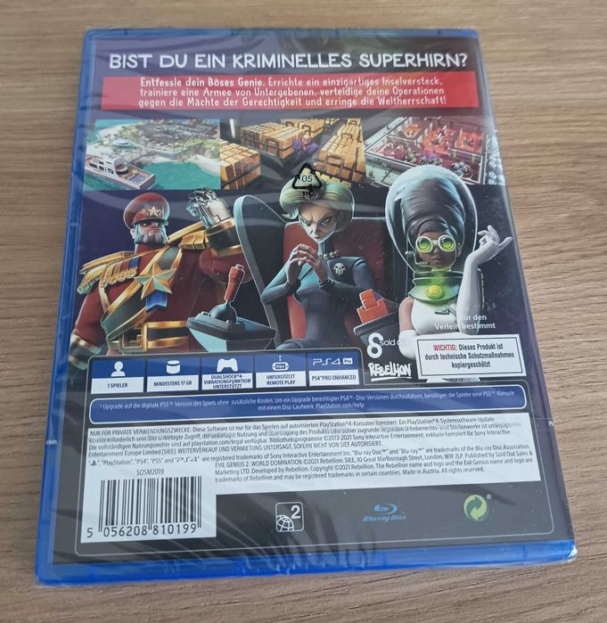 Sony PS4 PS5 jocuri copii Evil Genius2 Key We Epic Chef noi sigilate