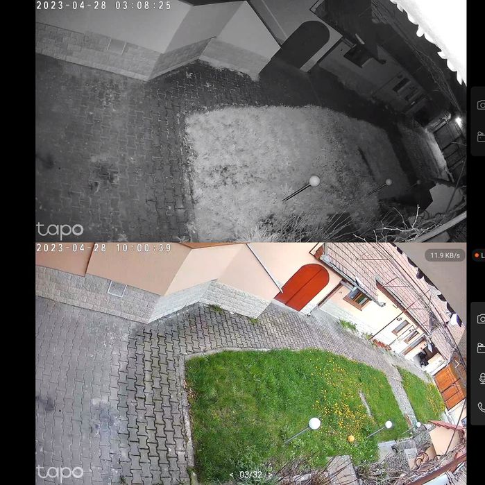 Instalare Camere supraveghere Rotative 360/monitorizare doar pe telefo