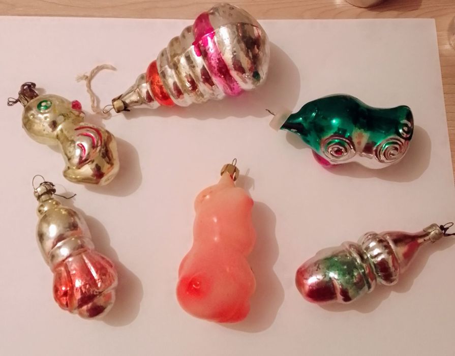 Игрушки елочные советские игрушки СССР