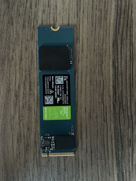 Nvme WD Green SN350 2TB PCIe 3x4 Health 100%