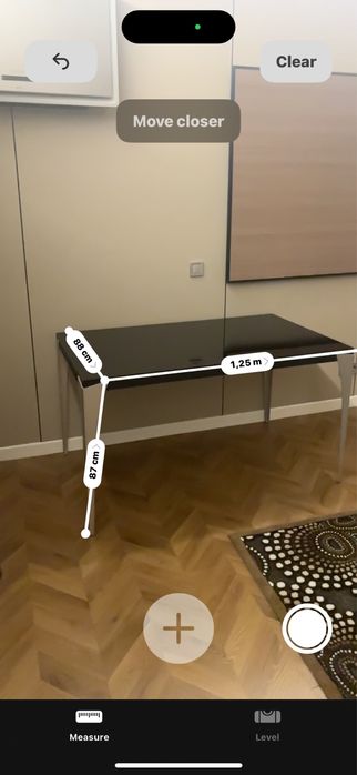 Стол стекльянный Италия